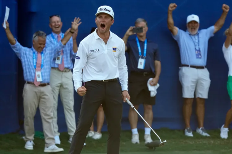 Michael Brennan Wins Wyndham Championship And Qualifies For PGA Tour Postseason